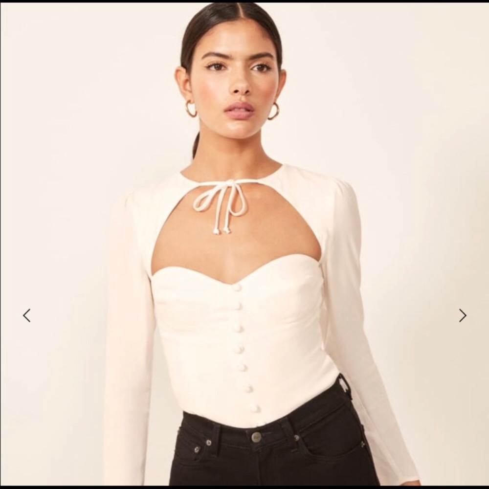 NWOT Reformation Remi Top